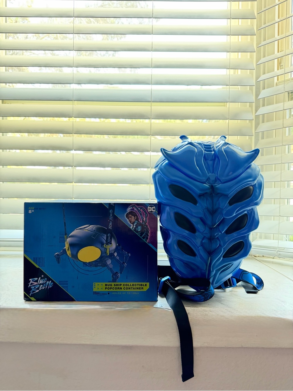 DC Blue Beetle Popcorn Bucket bundle
